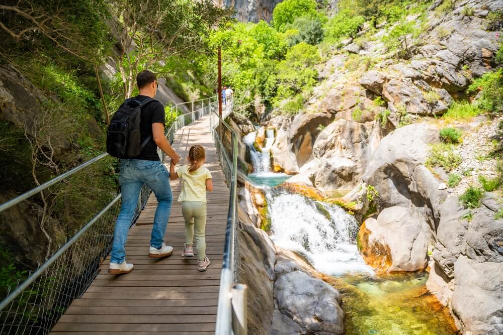 Kaňon Sapadere Alanya Turecko