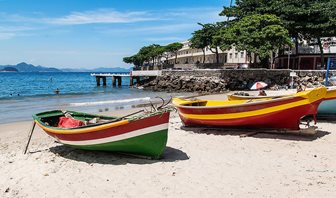 Brazílie, pláž Copacabana