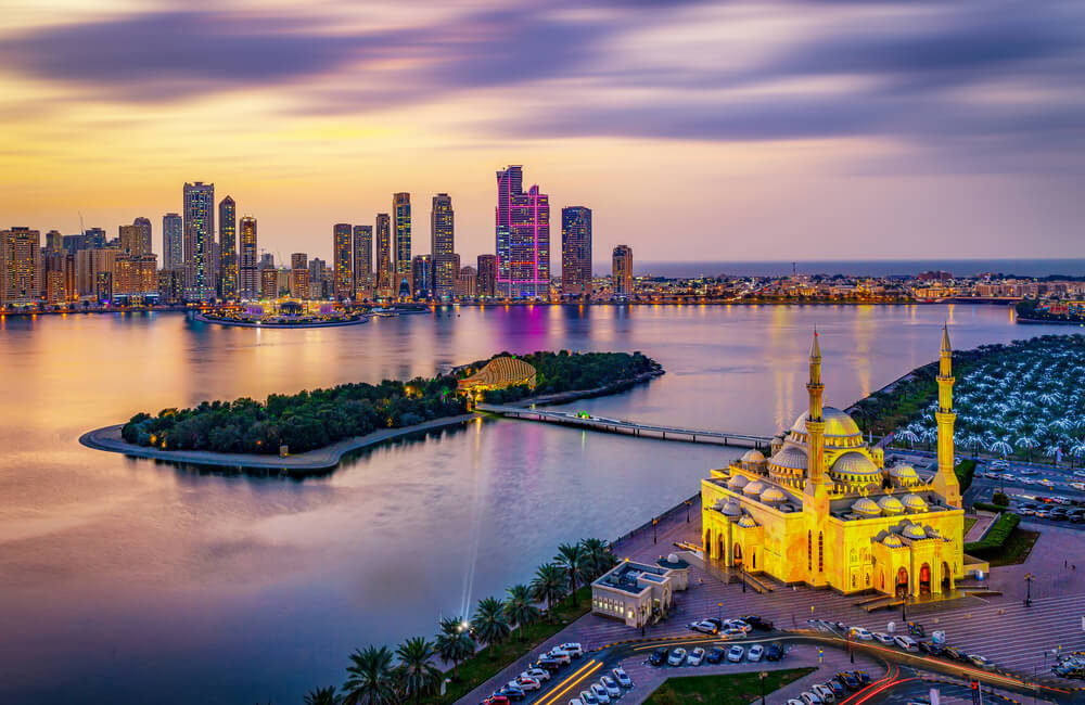 Sharjah City Skyline