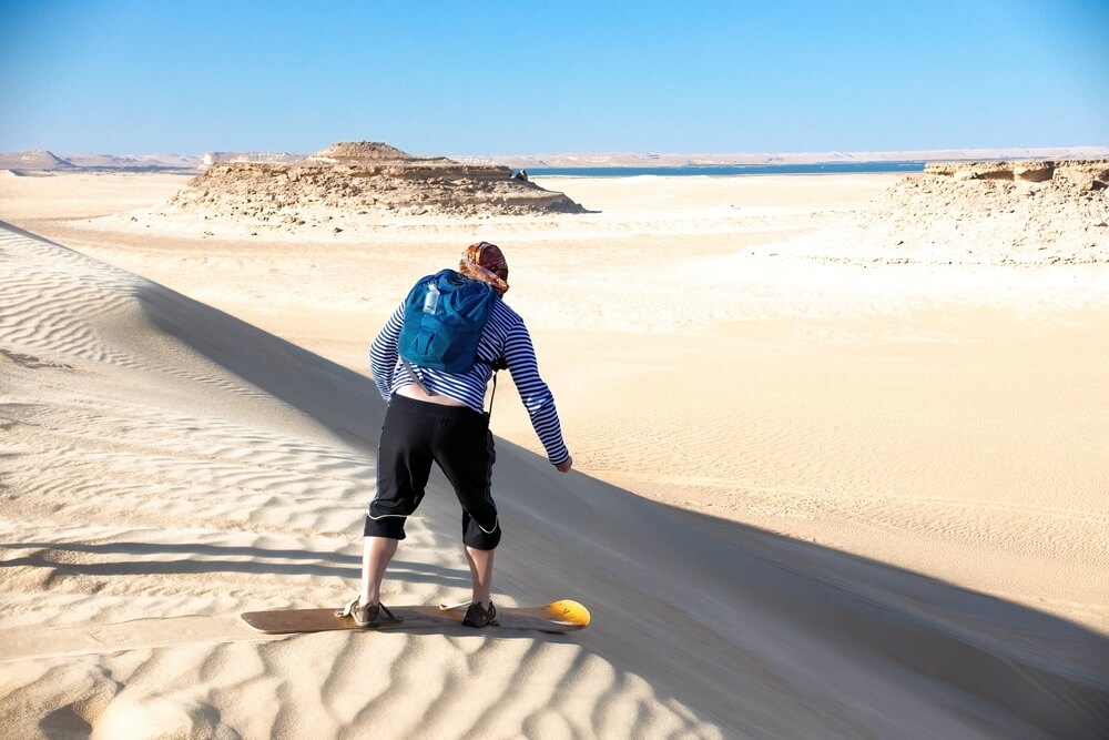 Sandboarding