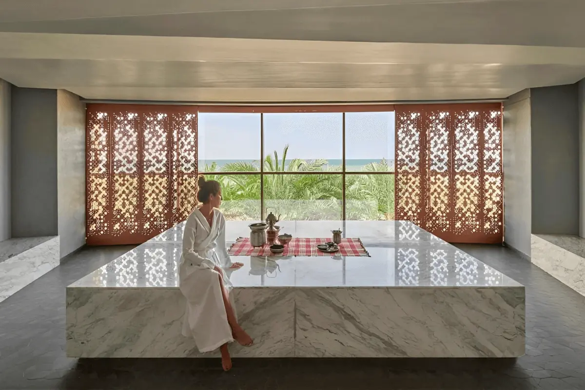 Spa centrum v hoteli Fairmont Ajman