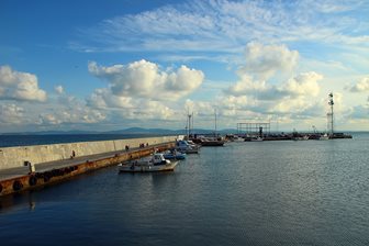 Pobřeží v Pomorie