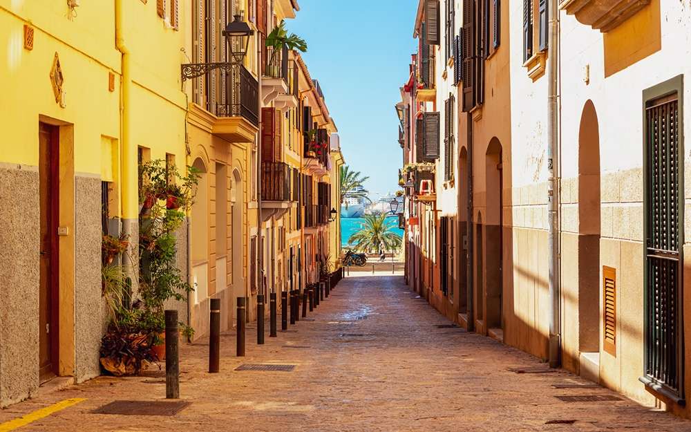 Palma de Mallorca uličky