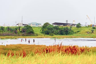 Trinidad a Tobago, asfaltové jezero Pitch