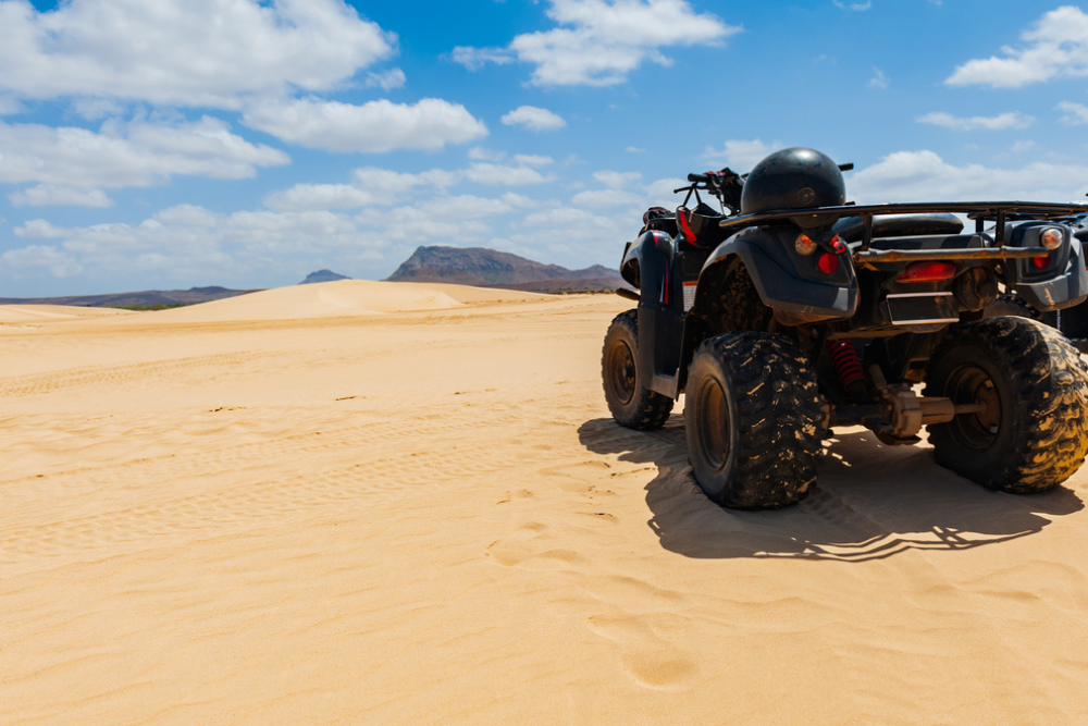 Jazda na štvorkolke