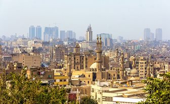 Pohled na Káhiru