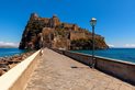 Ischia Ponte, vstup k zámku Ischia Ponte, vstup k zámku