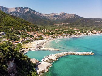 Golden Beach, letecký pohled