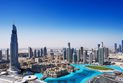 Dubaj, pohled na město Dubaj, pohled na město