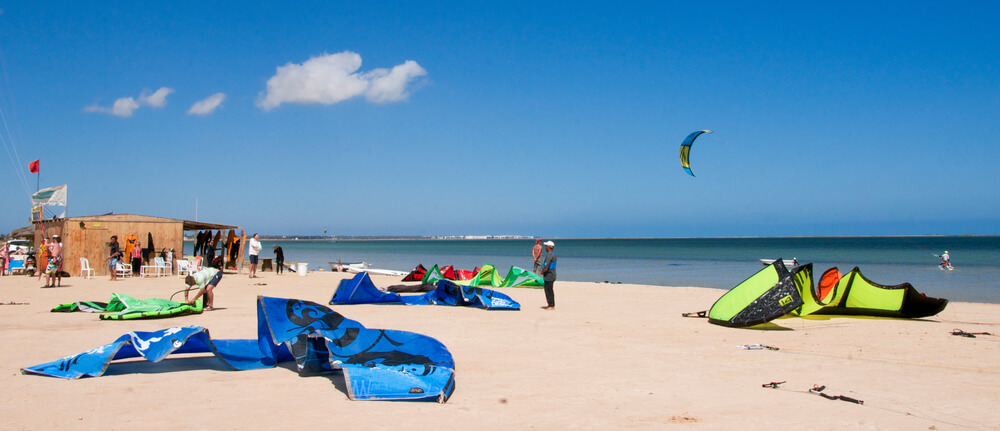 Kitesurfing